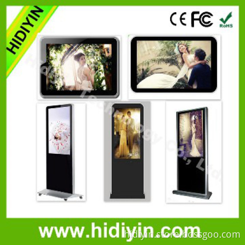 65 Inch kiosk floor standing wifi advertising digital player